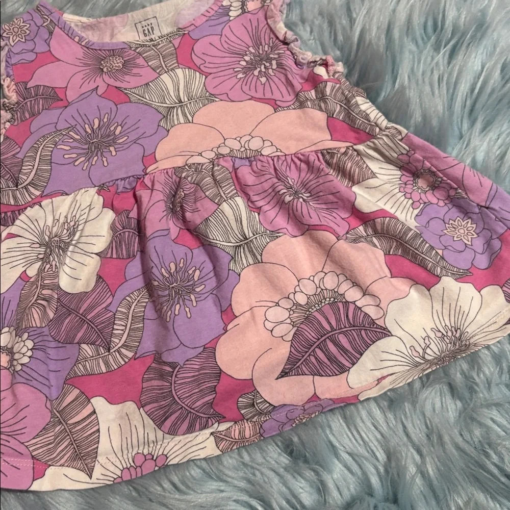 GAP ruffle baby dress